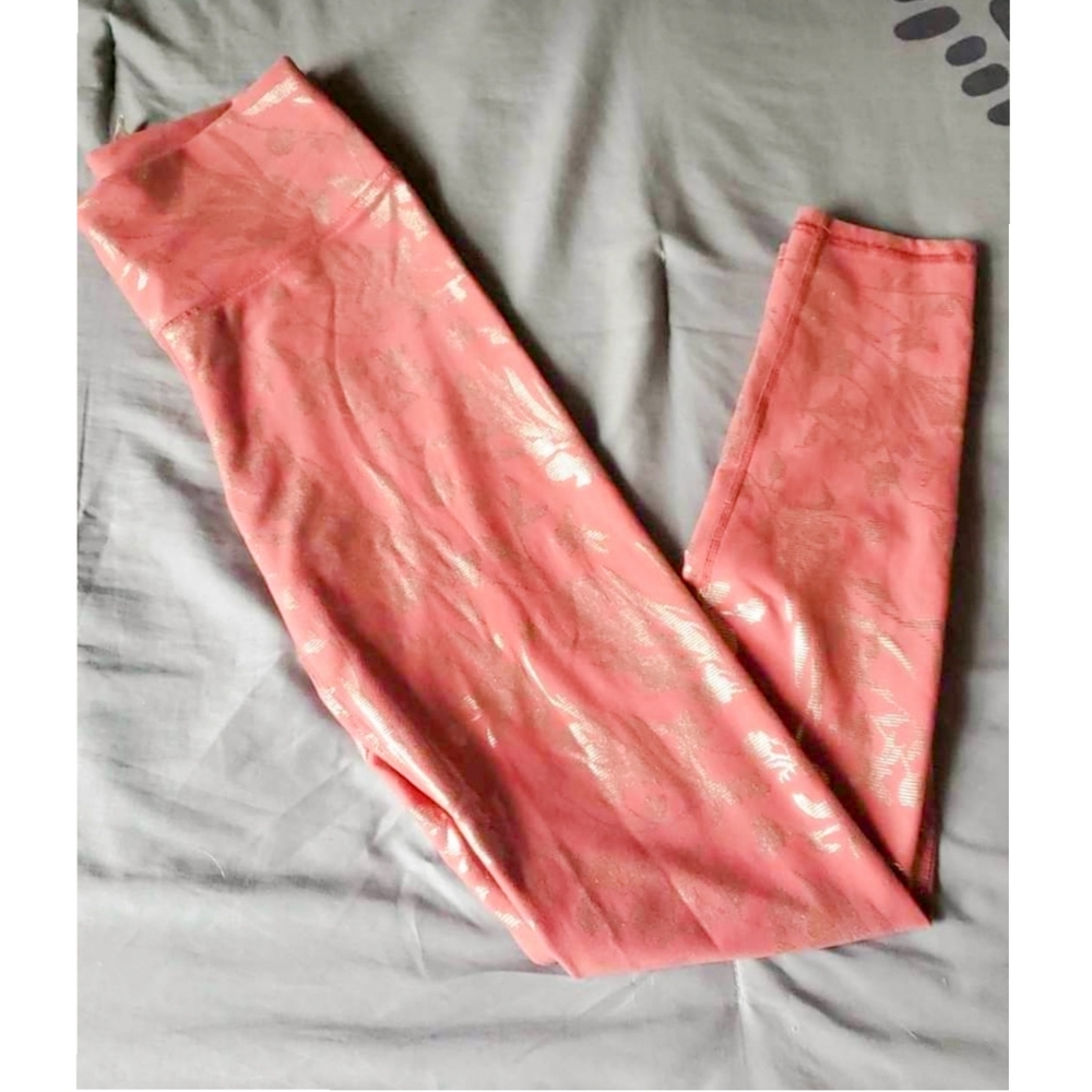 DONATED Golden Flecked Fabletics Leggings